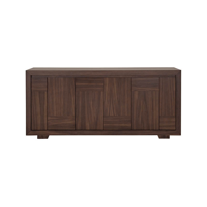 Bufetera Toledo de deurope.com.mx, mueble de almacenamiento con puertas y detalles de diseño moderno.