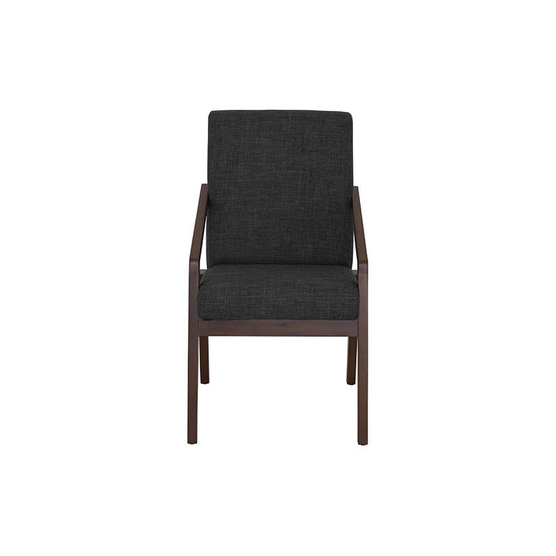Silla de comedor Toledo deurope.com.mx con asiento y respaldo de madera, estructura robusta y diseño clásico en color natural