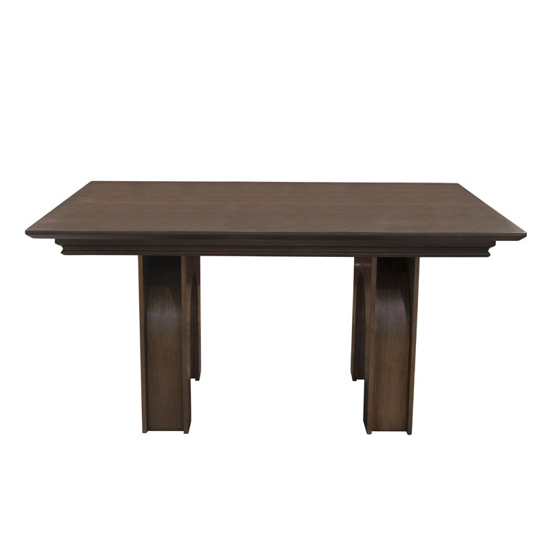 Conjunto de comedor Argos de 5 piezas con mesa y sillas de madera en acabado natural, ideal para espacios modernos.