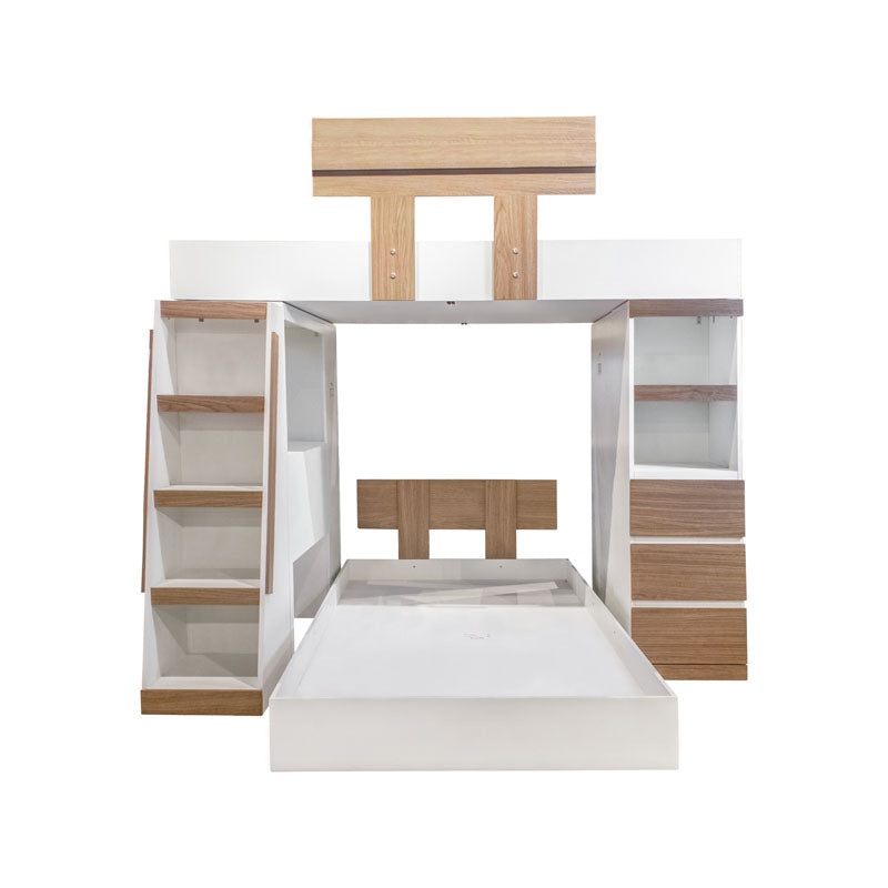 Litera Madox de deurope.com.mx, estructura de madera con cama superior y inferior, ideal para espacio infantil o juvenil.