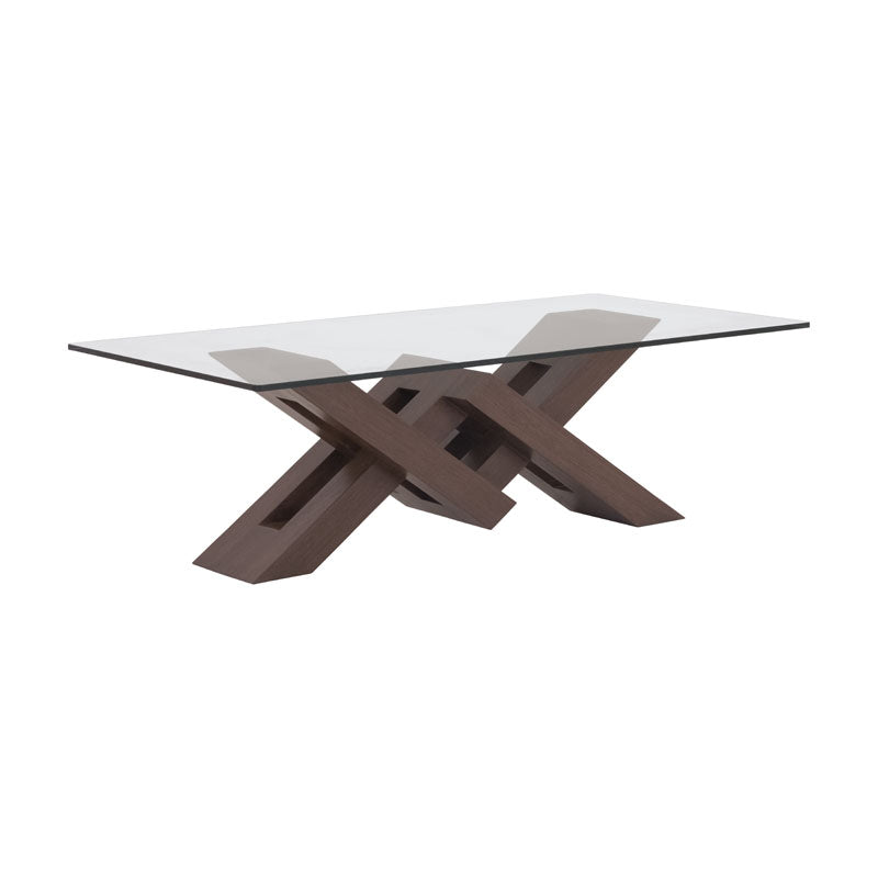Mesa de centro Vemer de Deurope.com.mx con superficie de madera y diseño moderno, visible en la imagen.
