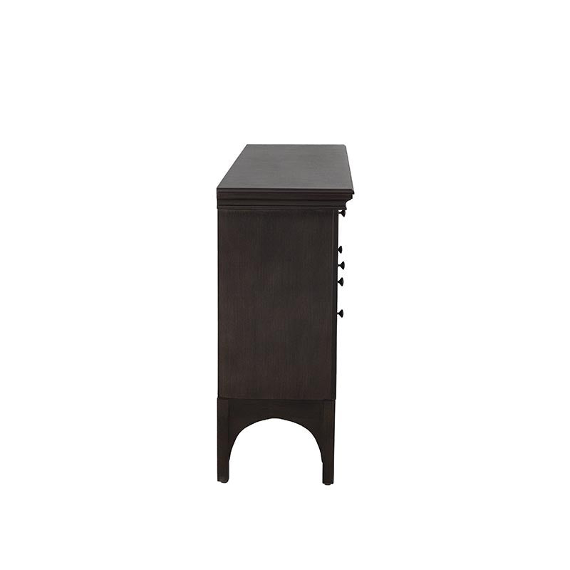 Mueble buffet Argos de Deurope, con acabado en madera y puertas de almacenamiento, ideal para comedor.