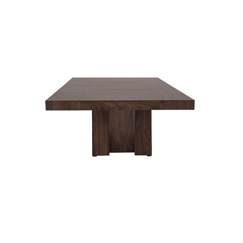 Mesa de comedor Toledo de Deurope, madera robusta con superficie lisa y patas resistentes para un espacio elegante y funcional.
