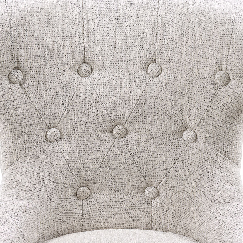 Sillón Tulip de Deurope con estructura moderna y tapizado en cuero blanco, diseño elegante y cómodo para sala.