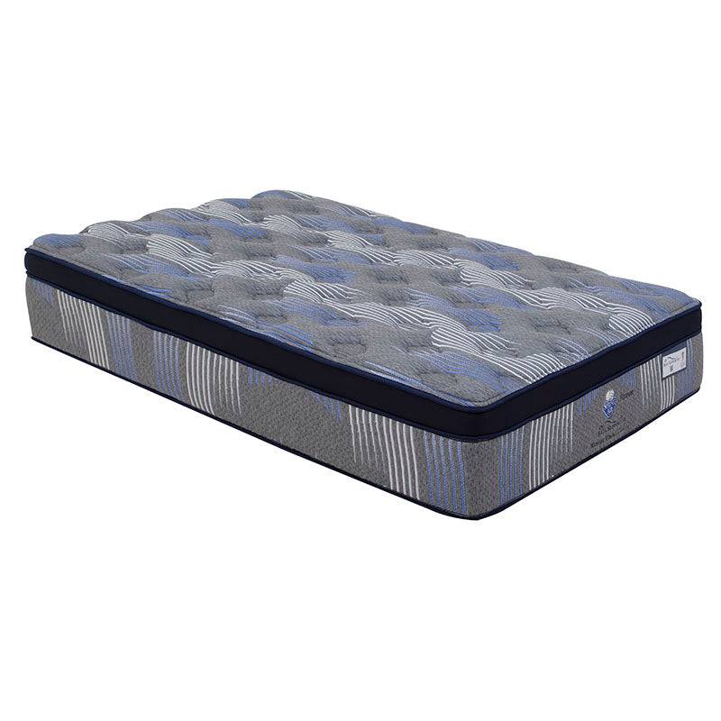 Juego de colchón y box deurope.com.mx con tela tejido de punto, tamaño 190 cm, colchón spring air y estructura resistente.