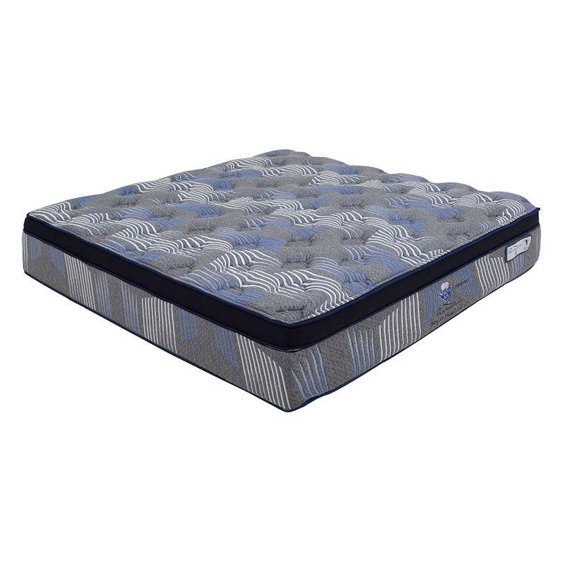 Juego de colchón y box deurope.com.mx, con tela de tejido de punto, tamaño 190 cm, con colchón spring air y estructura resistente