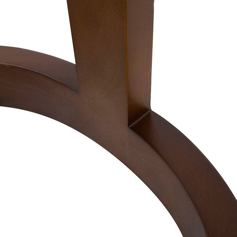 Juego de comedor Jess deurope.com.mx con bancos de madera de pino, nogal y tapiz en tela, 48 cm de alto y 100 cm de largo.