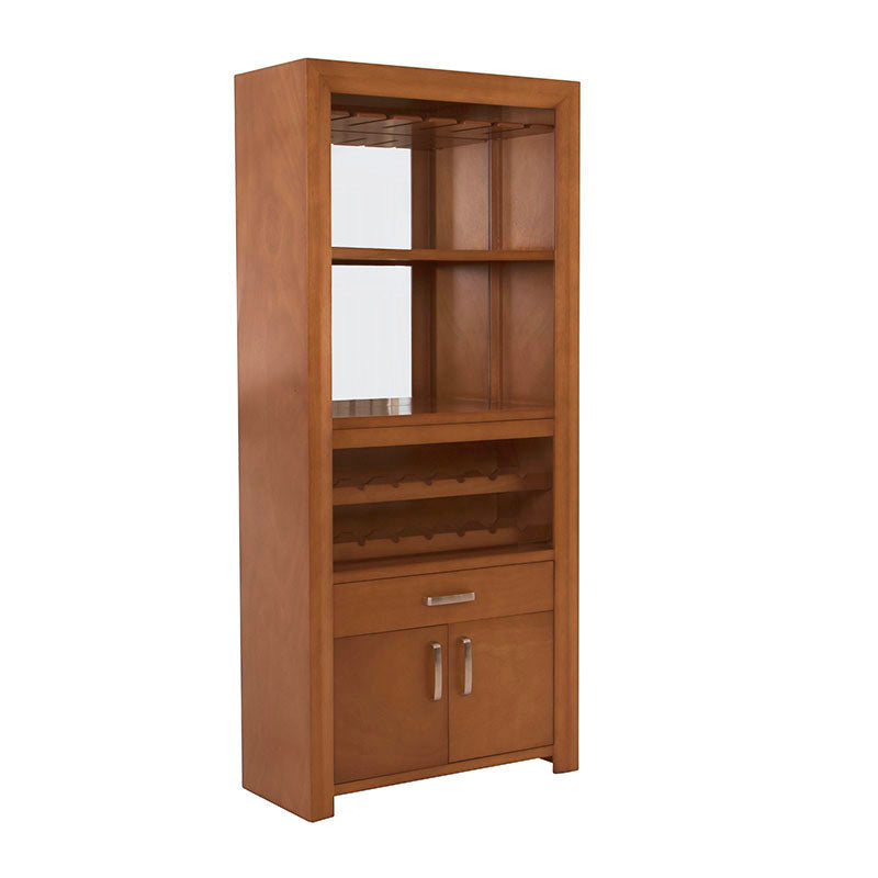 Juego de comedor Siena deurope.com.mx con estructura de madera, barra café y almendra, mesa de 200 cm y 3 piezas.