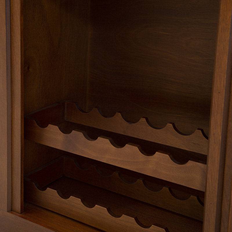 Juego de comedor Quetzal deoupe.com.mx con estructura de chapa de okumé, mesa de 110 cm de frente y 150 cm de alto en estilo moderno.