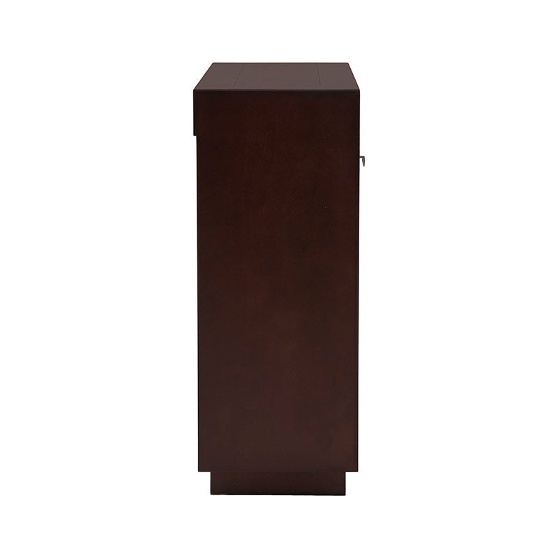 Juego de comedor Quetzal de 4 piezas con estructura de madera de banak, encino y okumé, con barra de estilo moderno.