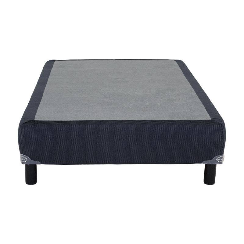Juego de colchón y box individual Forte de Deurope, en color blanco, con textura suave y estructura resistente para dormir cómodo.