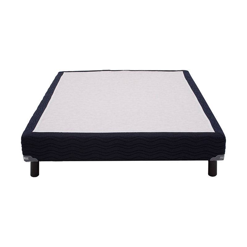 Caja individual Winn de Restonic de madera de pino y tela, con dimensiones de 100 cm de frente y 190 cm de fondo, marca deurope.com.mx