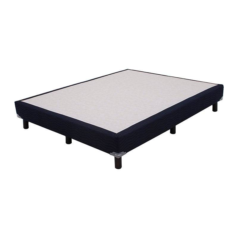 Caja individual Winn Restonic de madera de pino y tela, de 100 cm de frente y 190 cm de fondo, deurope.com.mx