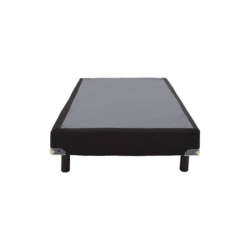 Juego de colchón y box de madera de pino con tela, deurope.com.mx, tamaño 100x190 cm, estructura resistente y diseño moderno