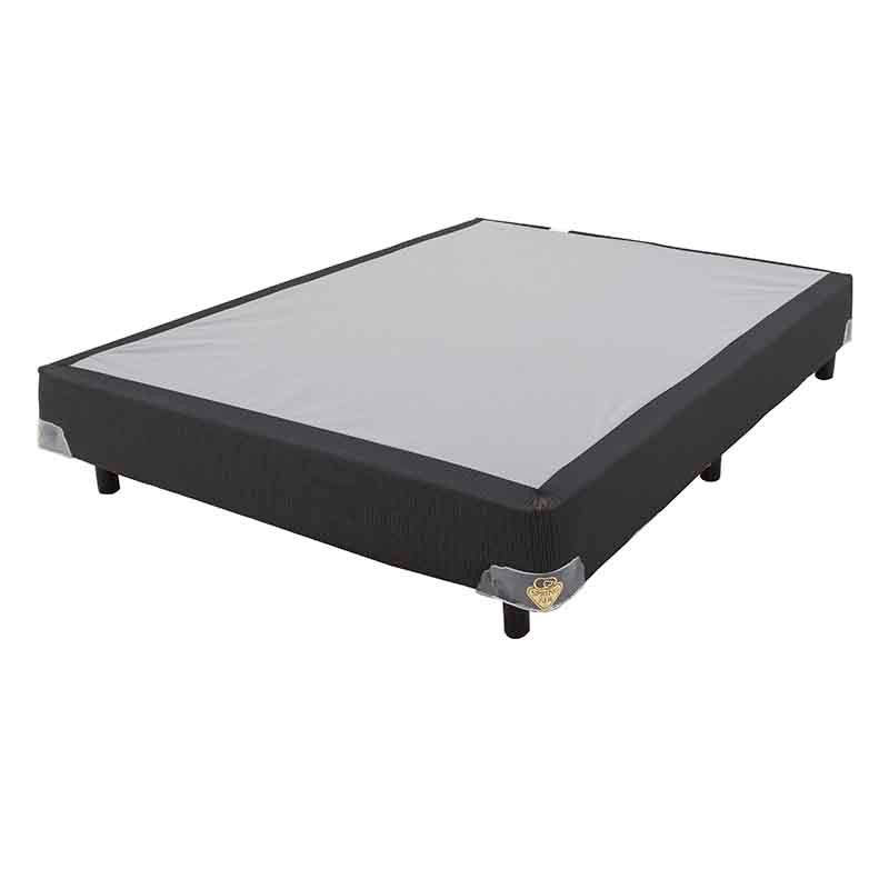 Juego de colchón y box de madera de pino con tela, para cama de 100 cm x 190 cm, de Four Seasons, deurope.com.mx