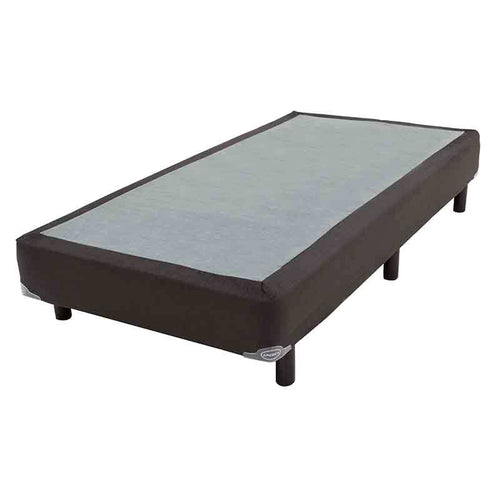 Juego de colchón y box de madera de pino con malla de acero, tela pliana y estructura robusta de 100x190 cm, marca deurope.com.mx