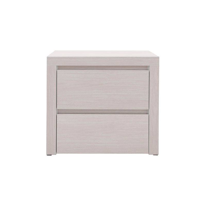 Buró Picasso de madera industrializada en color gris claro, con diseño moderno y dimensiones de 60x57x37 cm.