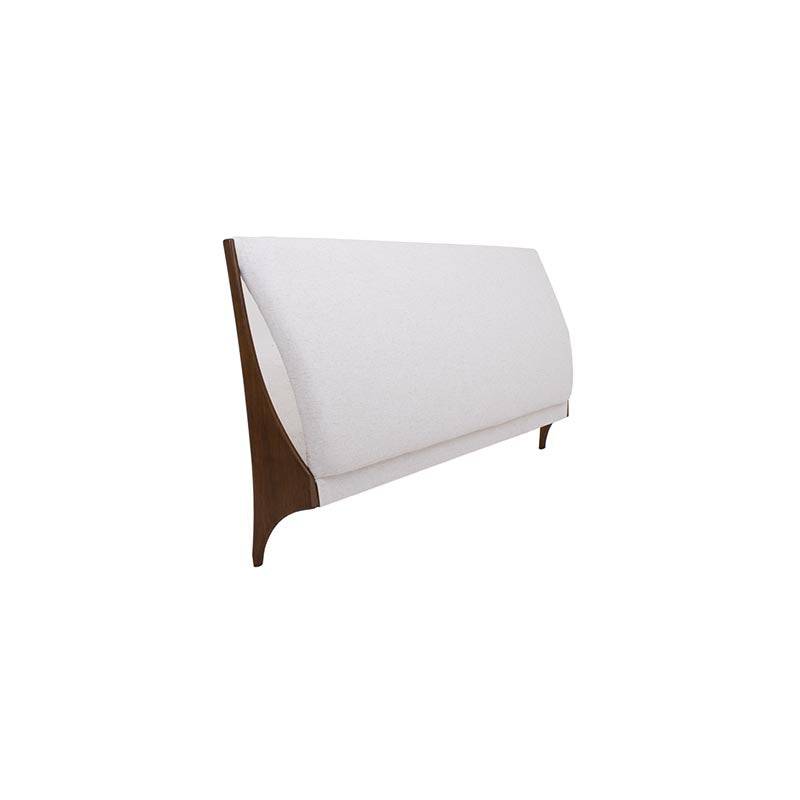 Cabecera Palta de europe.com.mx en color nogal beige, con diseño elegante, frente visible, mide 232 cm de ancho y 110 cm de alto.
