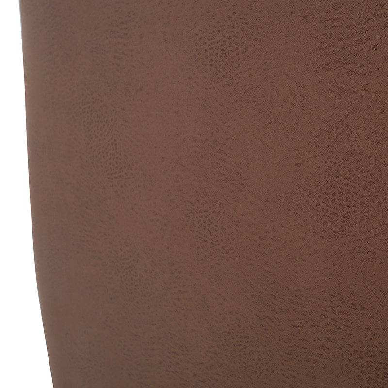Cabecera húngaro de color terracota claro con tela tipo nobuck, mide 326 cm de ancho, 120 cm de alto y 10 cm de fondo.