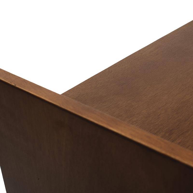 Cajonera Palta deurope.com.mx en color natural claro, con 80 cm de ancho, 120 cm de alto y 40 cm de fondo, MDF.
