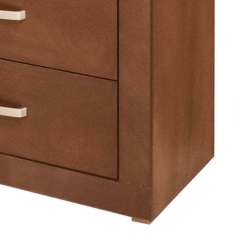 Juego de recámara Atenas de 5 piezas con cajoneras, muebles elegantes y modernos para dormitorio, marca deurope.com.mx