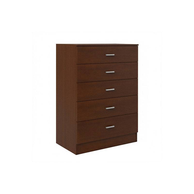 Cajonera Paris de madera oscura de deurope.com.mx, mueble de almacenamiento con varias gavetas elegantes y funcionales.