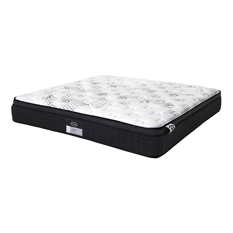 Colchón América Sensor King Size de tela tejida de punto, tamaño 200x190 cm, medianamente firme, ideal para dormir confortablemente