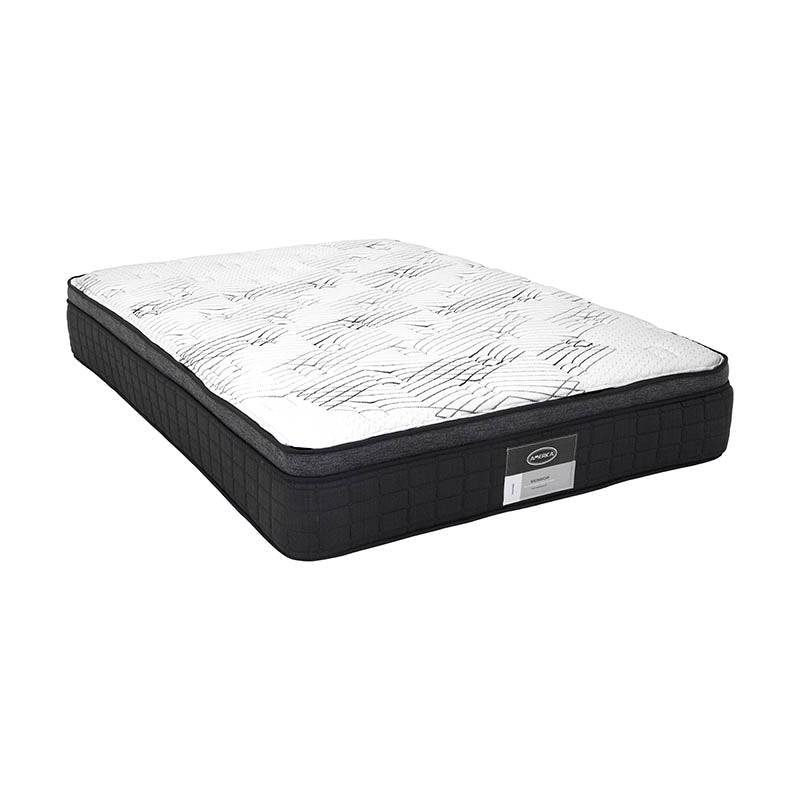 Juego de colchón y box matrimonial Sensor deurope.com.mx, conjunto de cama de alta calidad con diseño moderno.