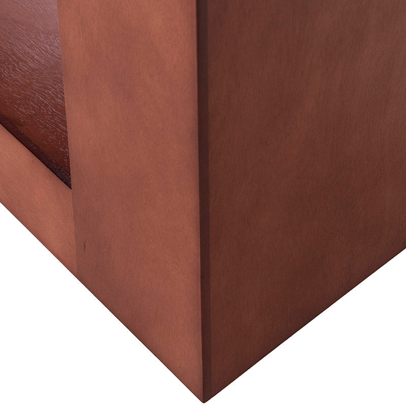 Juego de comedor Quetzal de 9 piezas con mesa de madera de nogal, encino y okume, frente de 210 cm, estilo moderno.