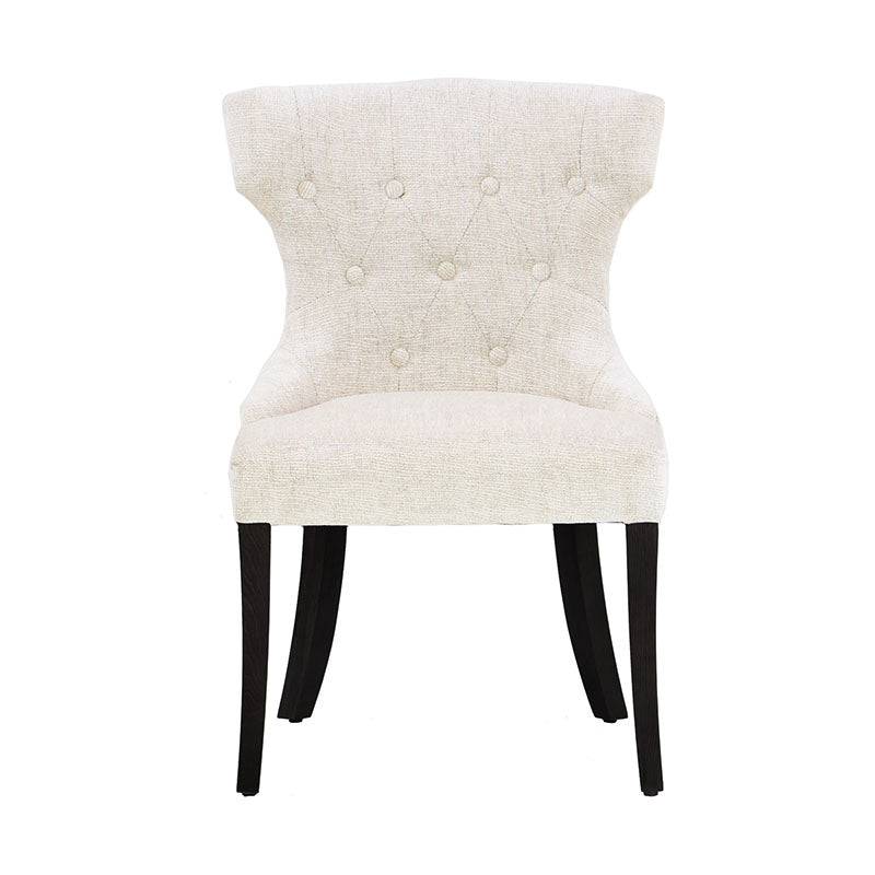 Conjunto de comedor Tulip de 6 piezas en acabado wengué, incluye mesa y sillas de estilo moderno de deurope.com.mx