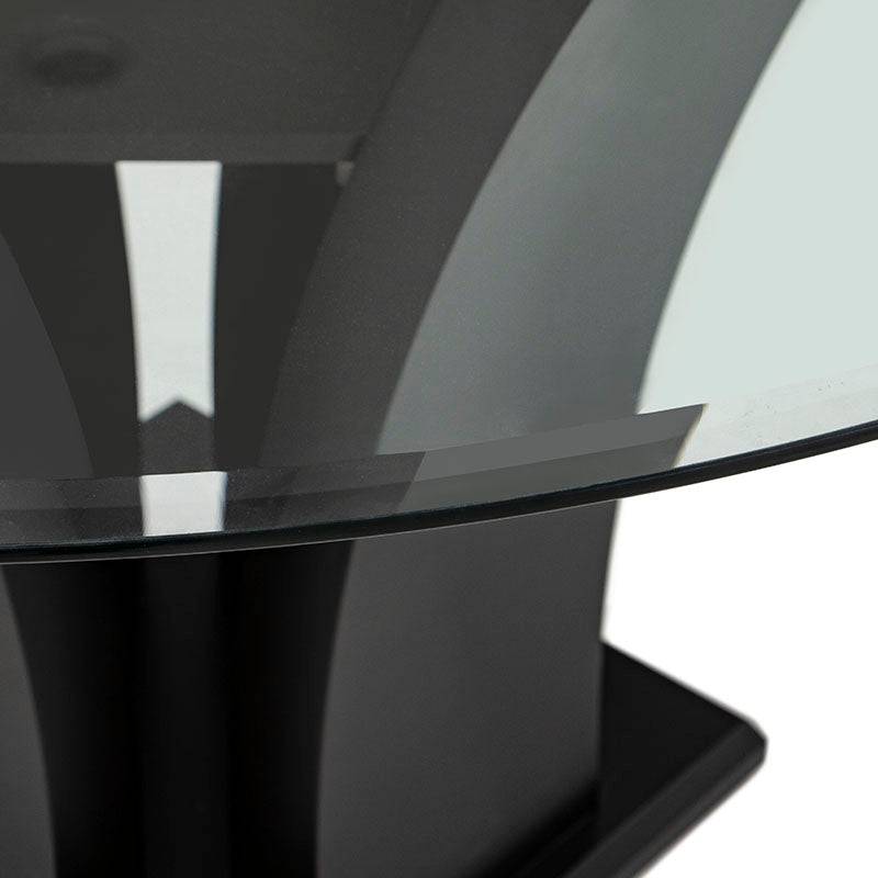 Juego de comedor Tulip de 5 piezas en color wengue, incluye mesa y sillas, estilo moderno y elegante.