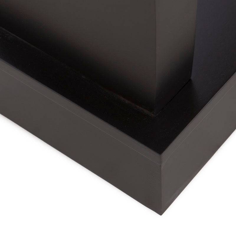 Juego de comedor Tulip de 6 piezas con mesa de madera Nogal y cubierta de cristal, deoupe.com.mx
