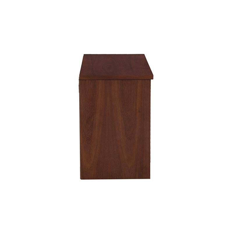 Comoda Bourbon de 5 piezas en color café, madera de pino, con diseño moderno, de la marca deurope.com.mx.