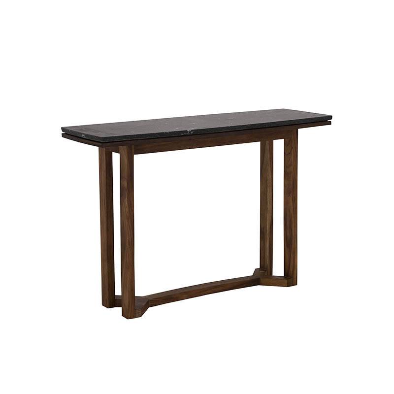 Consoleta Montecarlo de estilo clásico en madera, diseñada para complementar muebles en espacios elegantes.