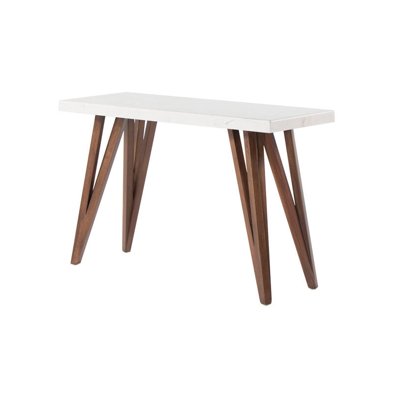 Juego de comedor Aragón de 6 piezas de deurope.com.mx con estructura de madera de poplar y cubierta de mármol, estilo clásico.