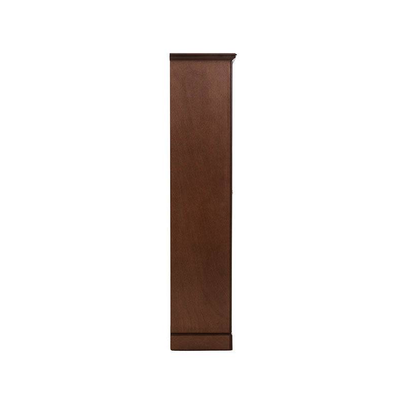 Espejo de pie Perth de Deurope, marco de madera tabaco con acabado industrial, 60 cm de frente y 180 cm de alto.