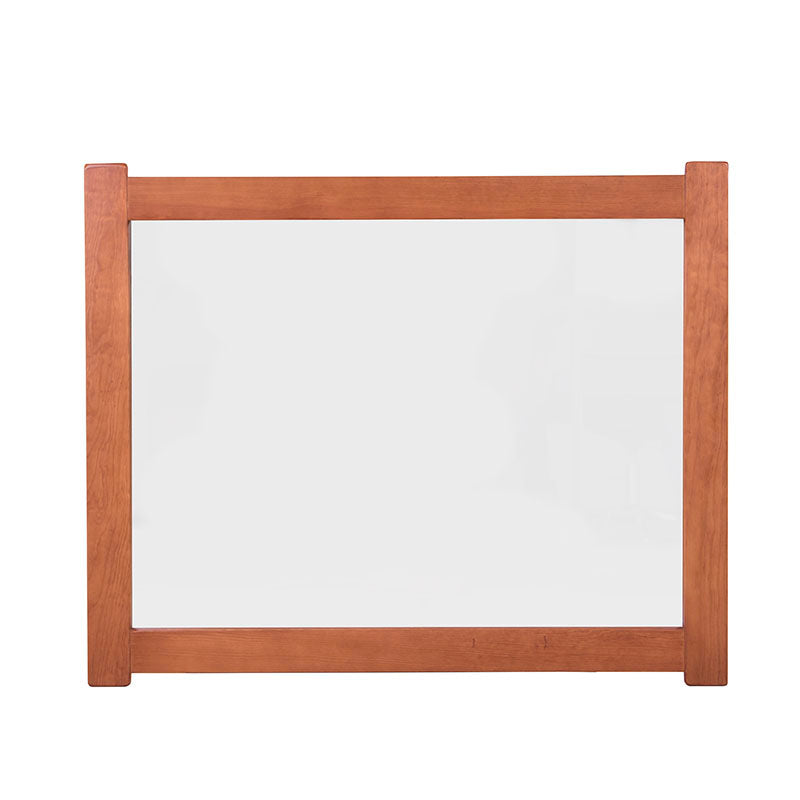 Espejo Texas de Deurope.com.mx con marco de madera de pino y estilo industrial, mide 75 cm de ancho y 90 cm de alto.
