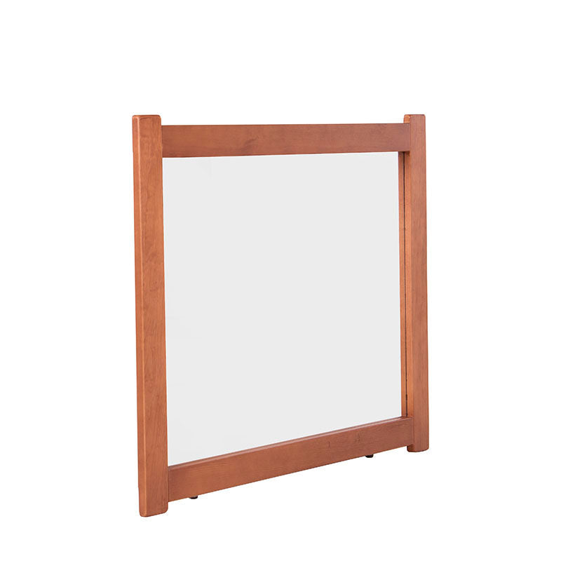 Espejo Texas de Deurope, rectangular de 75x90 cm con marco de madera de pino en estilo industrial.