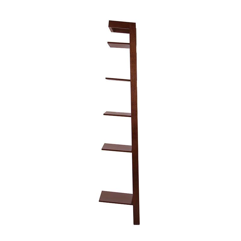 Librero Cay de 40cm de altura en madera de caoba con acabado en tono tabaco, frente y fondo de 30cm, de deurope.com.mx