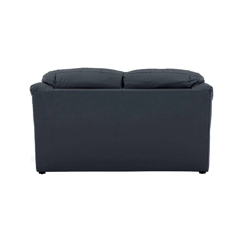 Juego de sala Marsella de cuero en tonos café latte, incluye sofá, loveseat y sillón con acabado de tacto suave.