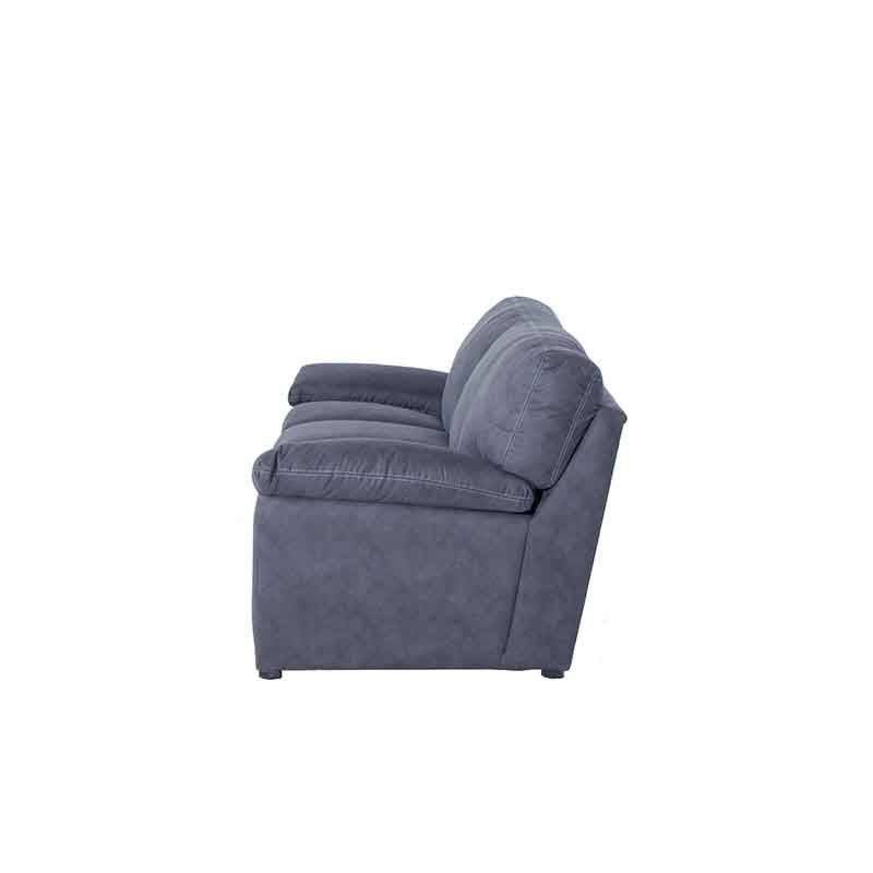 Sala Calvin de Deurope.com.mx, conjunto de asientos cómodos con tapizado en tela gris y diseño moderno.