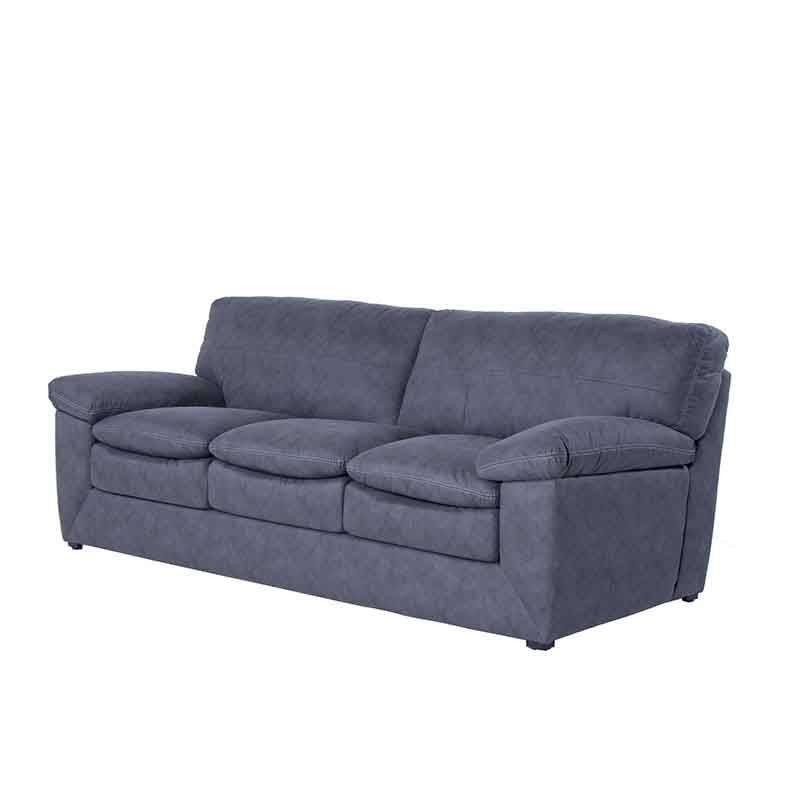 Sala Calvin de Deurope.com.mx, conjunto de sofás en color gris claro con cojines, ideal para sala moderna y cómoda.