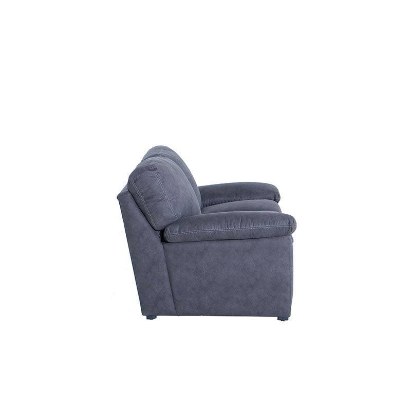 Sala Calvin de laurope.com.mx, conjunto de sillones y sofá en tonos neutros, vista del conjunto en ambiente moderno.