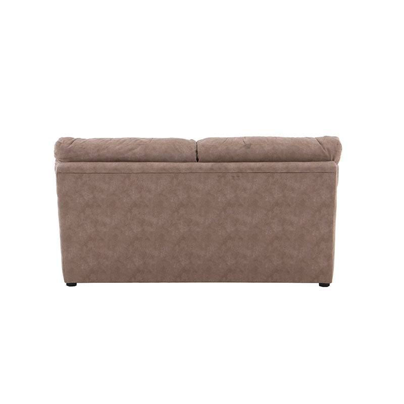 Sala Calvin de Deurope.com.mx, conjunto de muebles para sala con cojines y estructura moderna, en color neutro.