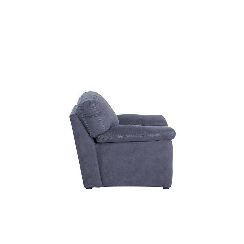 Sala Calvin de la deurope.com.mx, conjunto de muebles de sala con asiento y respaldo acolchados en tonos neutros.