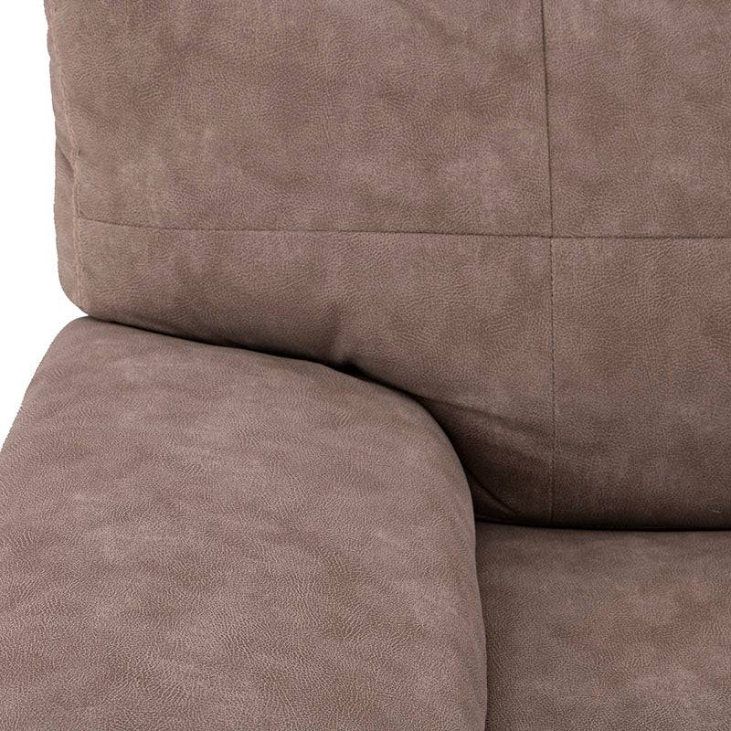 Sala Calvin de Deurope, conjunto de sofás en color gris con cojines y estructura moderna para sala de estar.