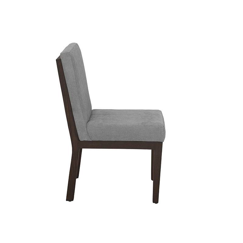 Juego de comedor Quetzal de 7 piezas con sillas Murcia, estilo moderno y elegante, en color madera natural.