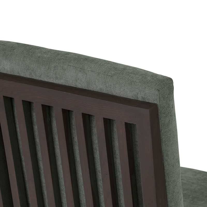 Sillas Murcia del juego de comedor Quetzal de Deurope, 7 piezas, con diseño moderno y estructura de madera, en color natural