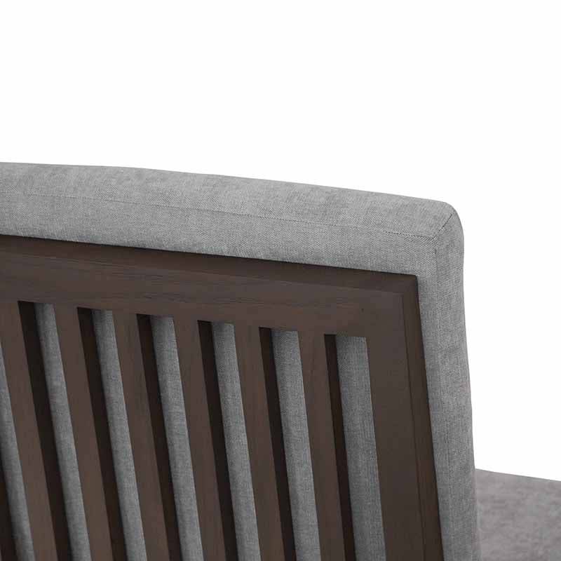 Juego de comedor Quetzal de 7 piezas con sillas gris Murcia, conjunto moderno y elegante para comedor.