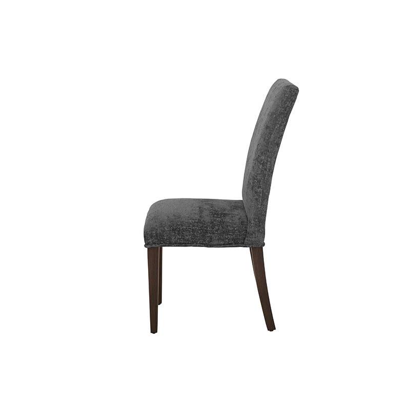Juego de comedor Vemer de 10 piezas con sillas grises de diseño moderno y estructura resistente, ideal para espacios elegantes.